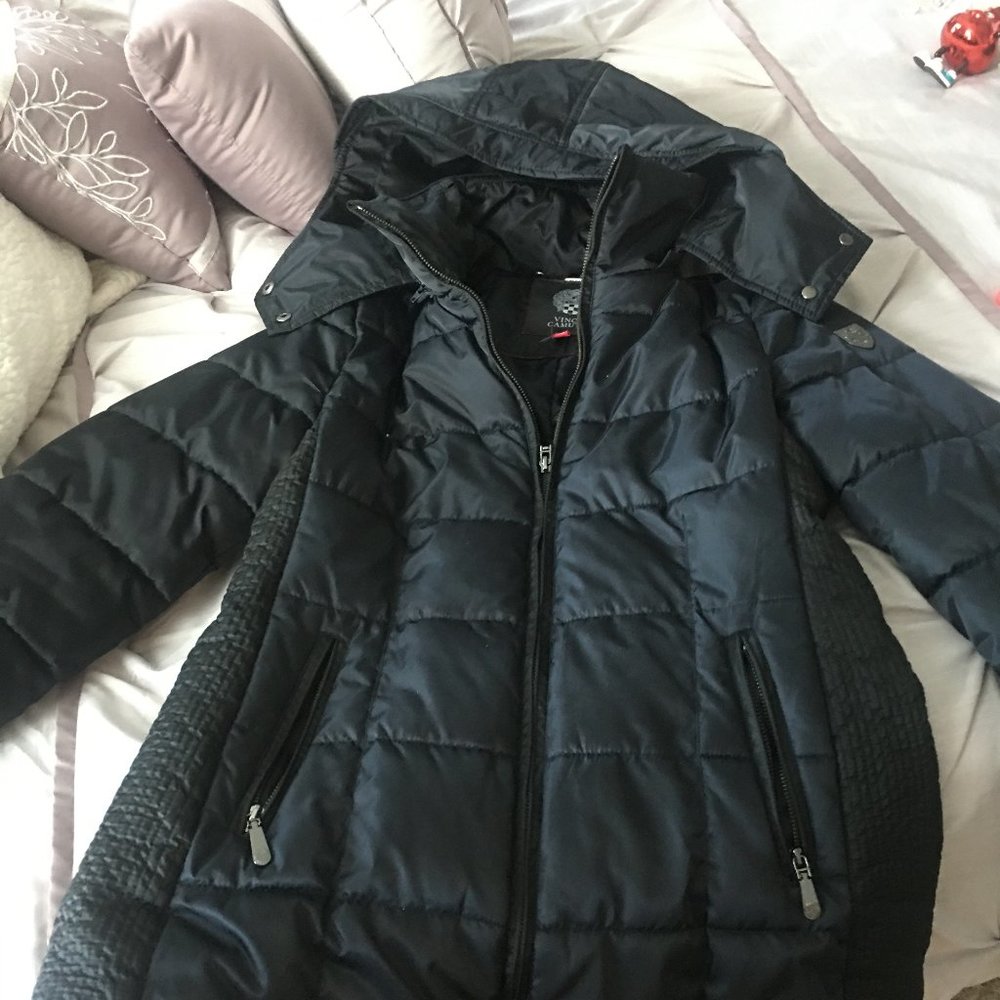 Camuto Black Winter Coat